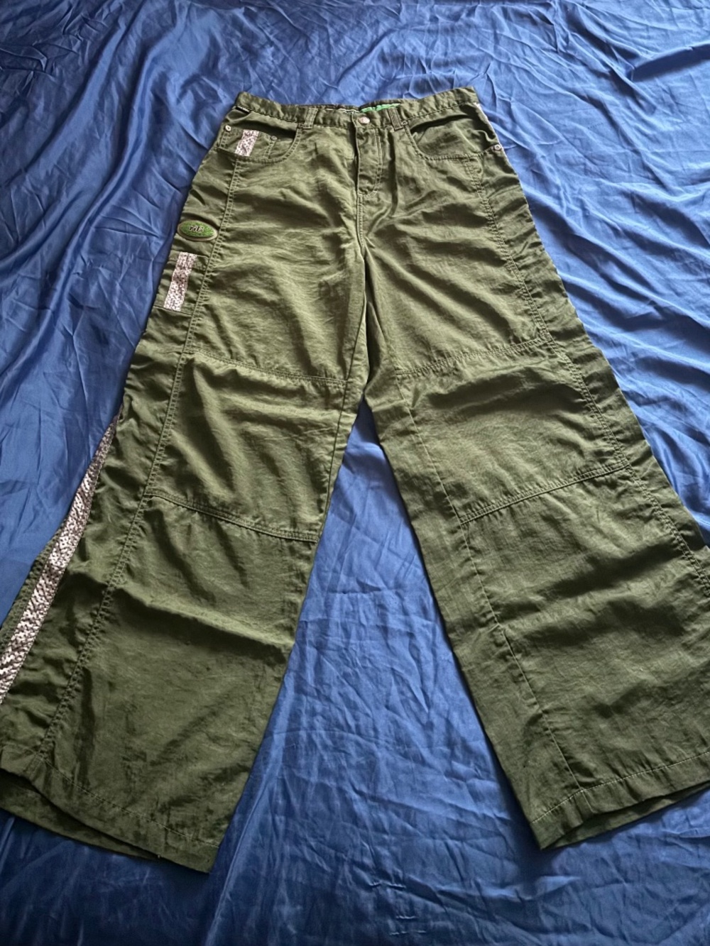 Kikgirl Vintage Y2K Rave Pants